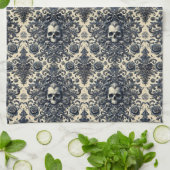 バロック語 – ゴシックビクトリアン語 キッチンタオル (折り畳み)