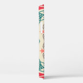 バロック風のオーナメントとフローラ詳細、ヒップスターカード Case-Mate iPhoneケース (裏面 / 右)