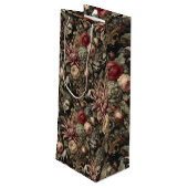 バロック風の味 – ゴシックビクトリアン様式 ワインギフトバッグ (裏面アングル)
