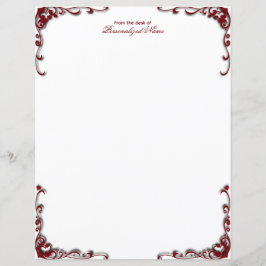 バロック風エレガンス無線紙シート