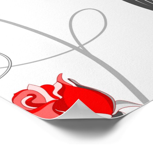 バロック馬のポスター ポスター (角)