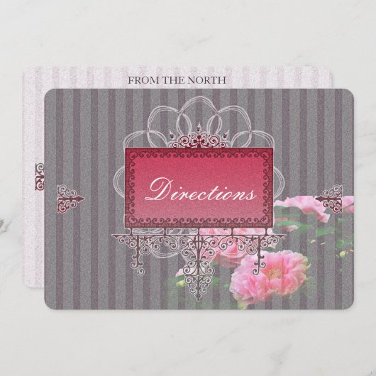 バロック グラマラス ウェディング インビテーション セット, コレクション (正面/裏面)