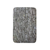 バロック・ダマスク：ラグジュアリーフローラルパターン バスマット (正面縦)