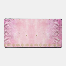 バロック、バラ、ダマスクグランジ- Desk Mat デスクマット