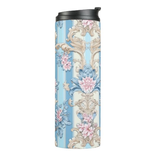 バロック・パステルフローラ タンブラー (回転左)