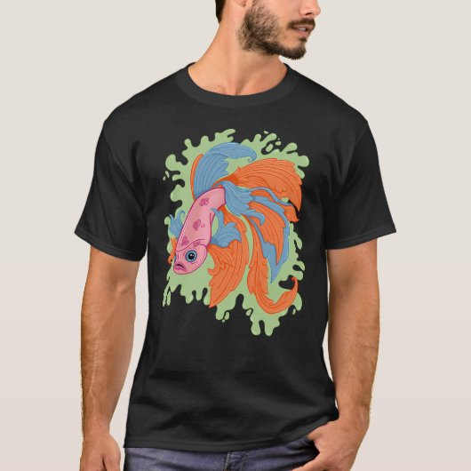 バロック・ベタ 1: ブライト Tシャツ (正面)