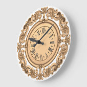 バロック ラージ壁時計 (傾斜)