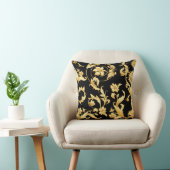 バロック・ロココビクトリアン、花の模様。 クッション (椅子)