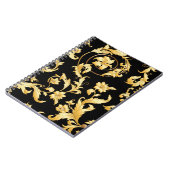 バロック・ロココビクトリアン、花の模様。 ノートブック (左側)