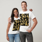 バロック・ロココビクトリアン、花の模様。 Tシャツ (ユニセックス)