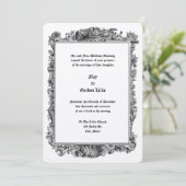 バロック・ロコロカイルシーシェルフレーム結婚ズ 招待状 (スタンド正面)