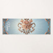 バロック ローズ ヨガマット (正面(横))