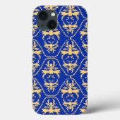 バロックDamask #5 @ Sonoletre Case-Mate iPhoneケース (裏面)