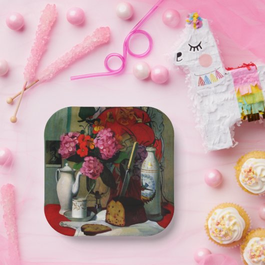 バロットン – の中の中国の静止絵画ライフ ペーパープレート (パーティー)