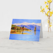 バロットン – パルリー港、アー素晴らしト絵画ズ カード (黄色い花)