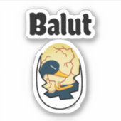 バロット卵ガモ胚卵タンパク質フィリピン シール (正面)