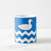 バロニオブアンドバイゲインポスペースバッジ コーヒーマグカップ (中央)