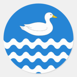 バロニオブアンドバイゲインポスペースバッジ ラウンドシール