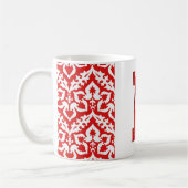 バロニオブカステルルージュポスペースバッジ コーヒーマグカップ (左)