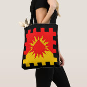 バロニー・オブ・バルカンフェルトポピュレースバッジ トートバッグ (クローズアップ)