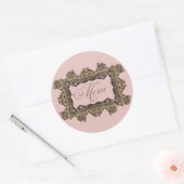 バロフランスのケインスパイアル封筒用シール ラウンドシール (封筒)