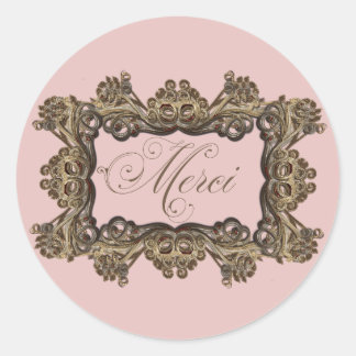 バロフランスのケインスパイアル封筒用シール ラウンドシール