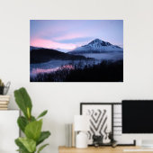 バロメーター&ルイーズ湖，コダイアック，アラスカ ポスター (ホームオフィス)