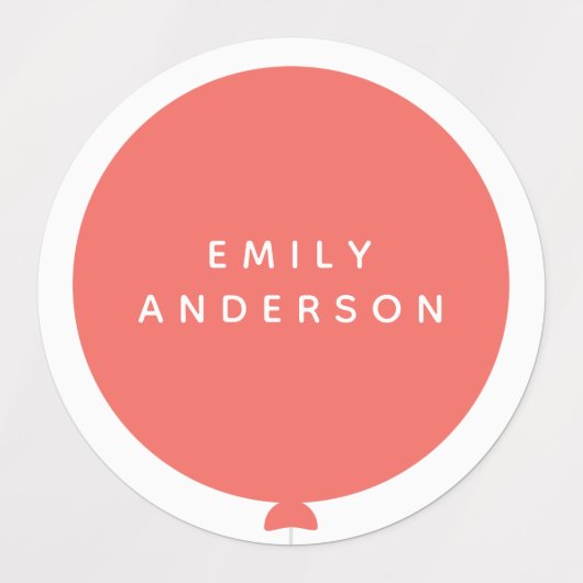 バロモダンン |名前子供部屋スクールガールピンクID ラベル (デザイン1)