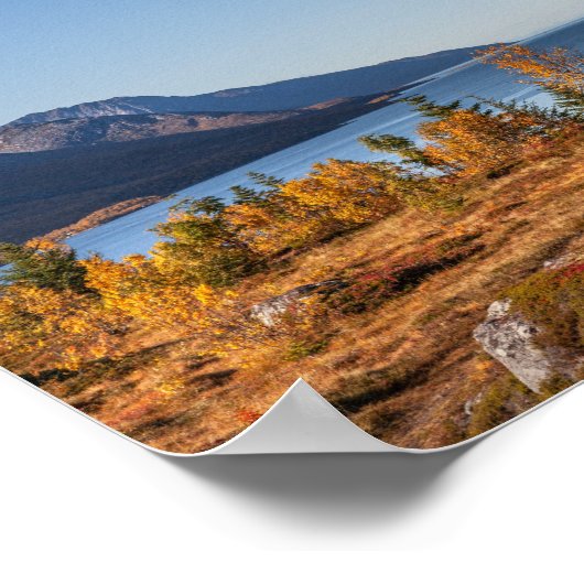 バロヤアイランドノルウェー ポスター (角)