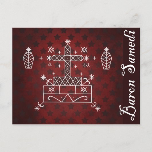 バロンサメディ葉書 ポストカード (正面)