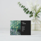 バロンブルサの森の夏の歌 名刺 (スタンド正面)