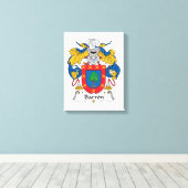 バロン家紋 キャンバスプリント (インサイチュ (ウッドフロア))