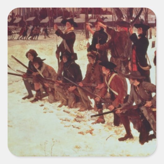 バロン・フォン・シュチューベン掘削アメリカ人新入社員 スクエアシール (正面)