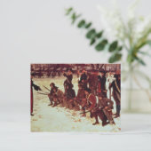 バロン・フォン・シュチューベン掘削アメリカ人新入社員 ポストカード (スタンド正面)