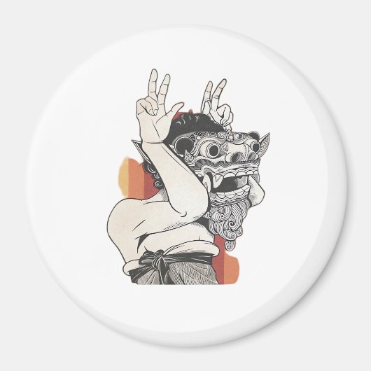 バロン・ペエカボー マグネット (正面)