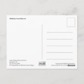 バローのスキドー ポストカード (裏面)