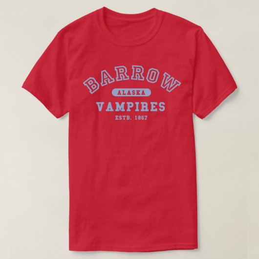 バローアラスカヴァンパイア Tシャツ (デザイン正面)