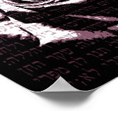 バロールの女性 – ピンク ポスター (角)