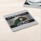 バロール獲得3次特殊部隊ベレー スクエアペーパーコースター (アングル)