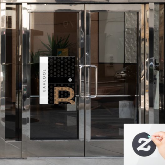 バロール ウィンドウサイン (オフィスドア)