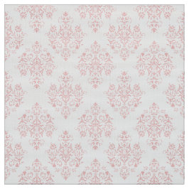 バロ華美ーク色ダマスク模様織物 ファブリック