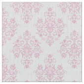 バロ華美ーク色ダマスク模様織物 ファブリック (クローズアップ)