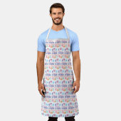 バンおもしろいコには何番だ エプロン (着用した状態)