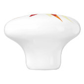 バンおもしろいレトロ漫画ブックアポップ・アートのート セラミックノブ (側面)