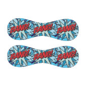 バンおもしろいレトロ漫画ブックアポップ・アートのート 野球ボール (パネル)