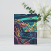 バンのトカゲ ポストカード (スタンド正面)