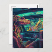 バンのトカゲ ポストカード (正面/裏面)