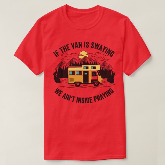 バンもしが揺れている我々の中に祈入る Tシャツ (デザイン正面)
