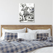 バンアムバーグザブルートタマー, 1838 キャンバスプリント (インサイチュ (寝室))