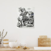 バンアムバーグザブルートタマー， 1838 ポスター (キッチン)